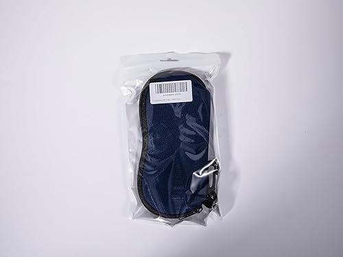 Miniatura 9 de MoKo - Estuche suave, ultra ligero, de neopreno, para lentes de sol, con cremallera y clip para cinturón