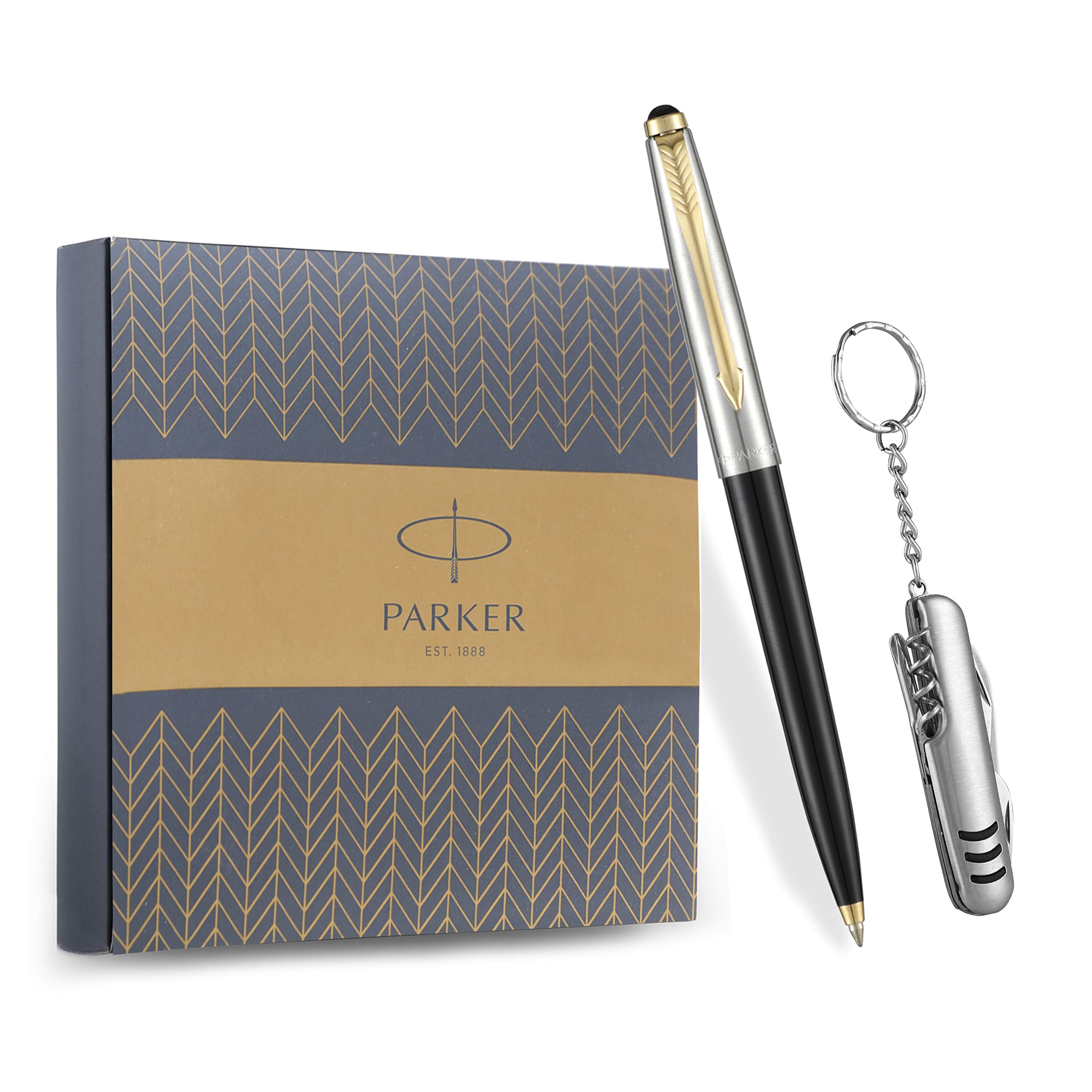 ParkerGalaxy Standard Ball Pen with Swiss Knife