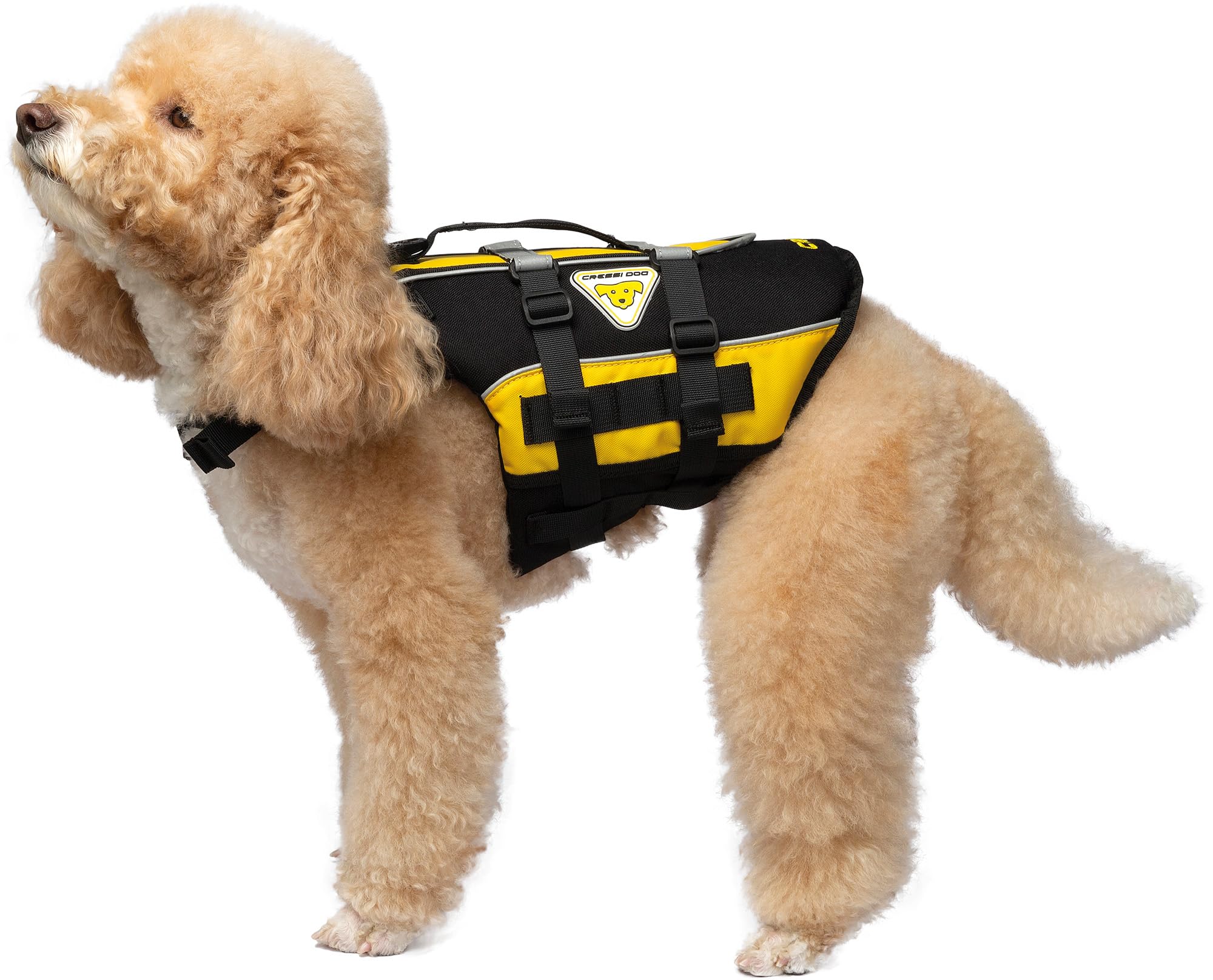 Cressi Dog Life Jacket, Giubbotto Salvagente Per Cani, Giubbotto Di Salvataggio Per Cani, Gilet Salvagente Per Cane, Giubbotto Di Sicurezza Galleggiante Per Cani, Giubbotto Galleggiante Per Cane