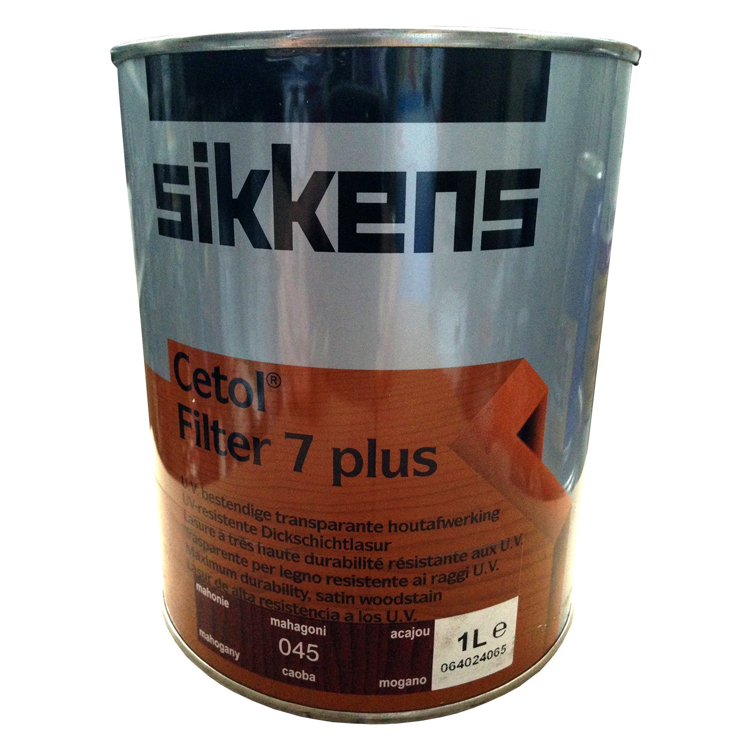 Sikkens Filter 7 Plus - "Long Life" Dickschichtlasur für außen 1 Liter Esche 996"