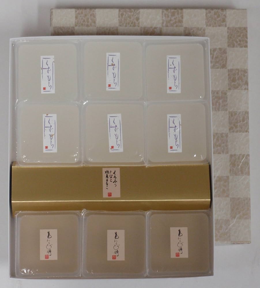 Amazon | くずもち 6個 葛わらび餅 3個 詰め合わせ 奈良 吉野