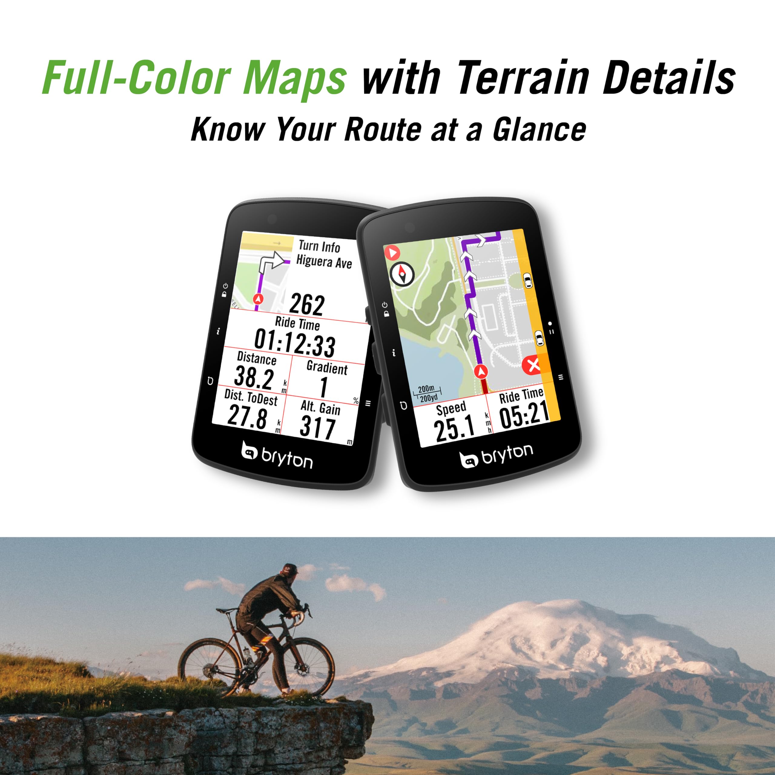 Amazon.com: Bryton Rider 650 2.8 Inch Color LCD Touchscreen GPS