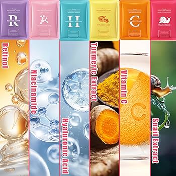 Amazon.com : 12 Combo Pack Moisturizing Face Sheet Mask, Soft