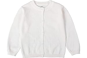 Toddler and Unisex Baby Knitted Cardigan Sweater Long Sleeve