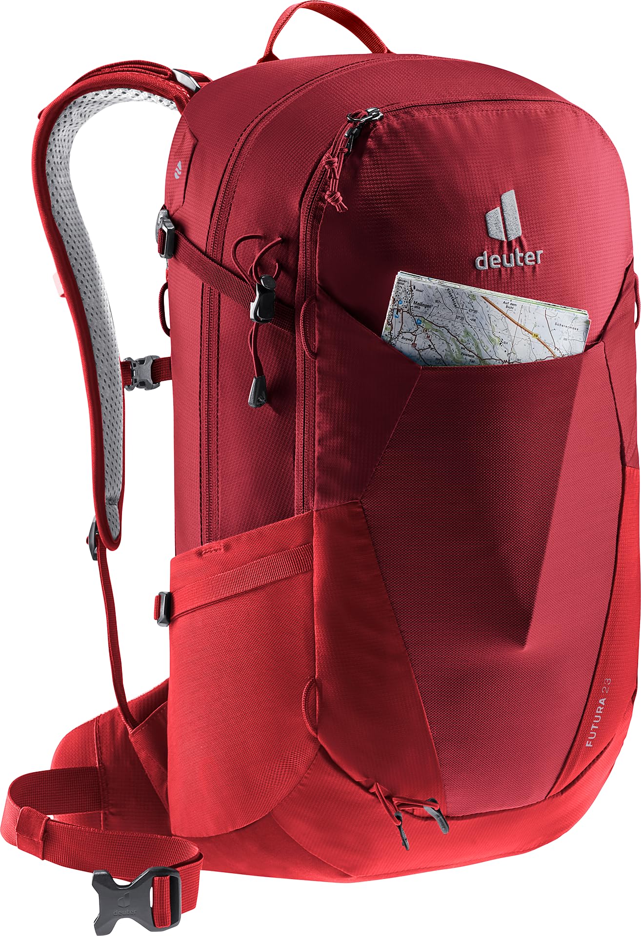 deuter Plecak turystyczny Futura 23, Masala-wiśnia, 23 L, Minimalistyczny