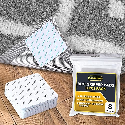 Premium Quality Anti-Slip Rug Pads - Rug Pad - Non Slip Rug Pads - Carpet Pad - Rug Gripper - Runner Rug - Rug Backing for Secure and Safe Flooring Solution