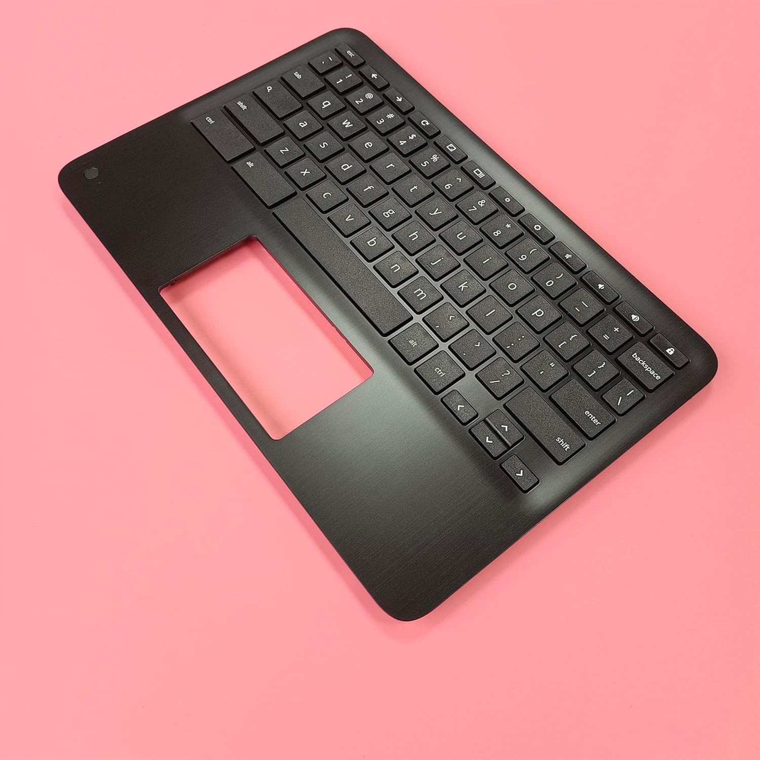 LTPRPTS Replacement Laptop Upper Case Palmrest Keyboard Assembly Part for HP Chromebook X360 11MK G3 EE M49312-001 Black