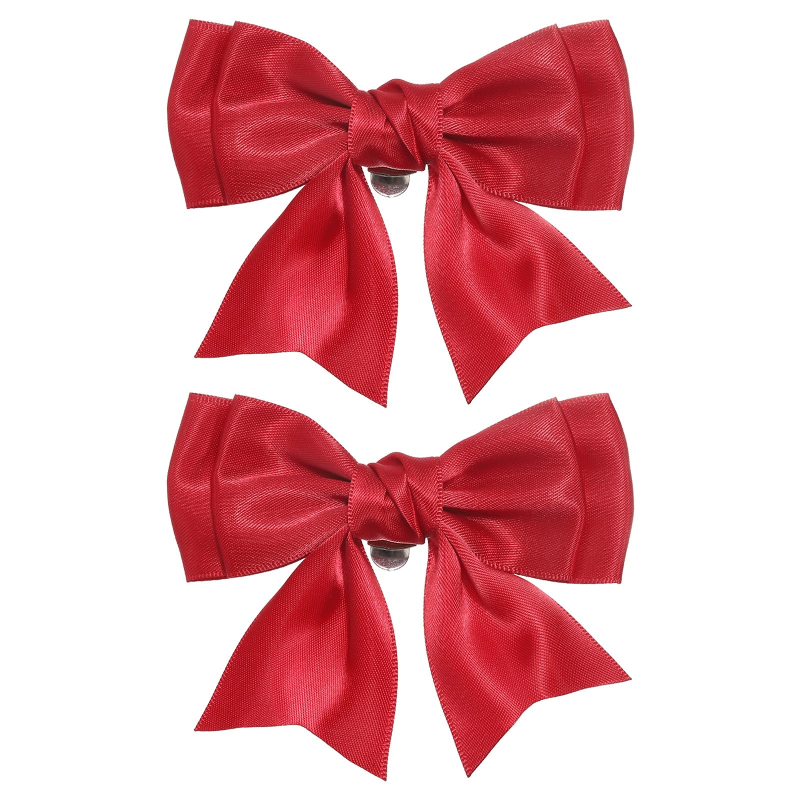 PATIKIL Shoe Clips with Bow for Women, 2 Pieces Detachable Satin Elegant Shoe Clips with Bow, Cute Shoe Buckle Ornament for Wedding, Party, Decoration, Black — view 9