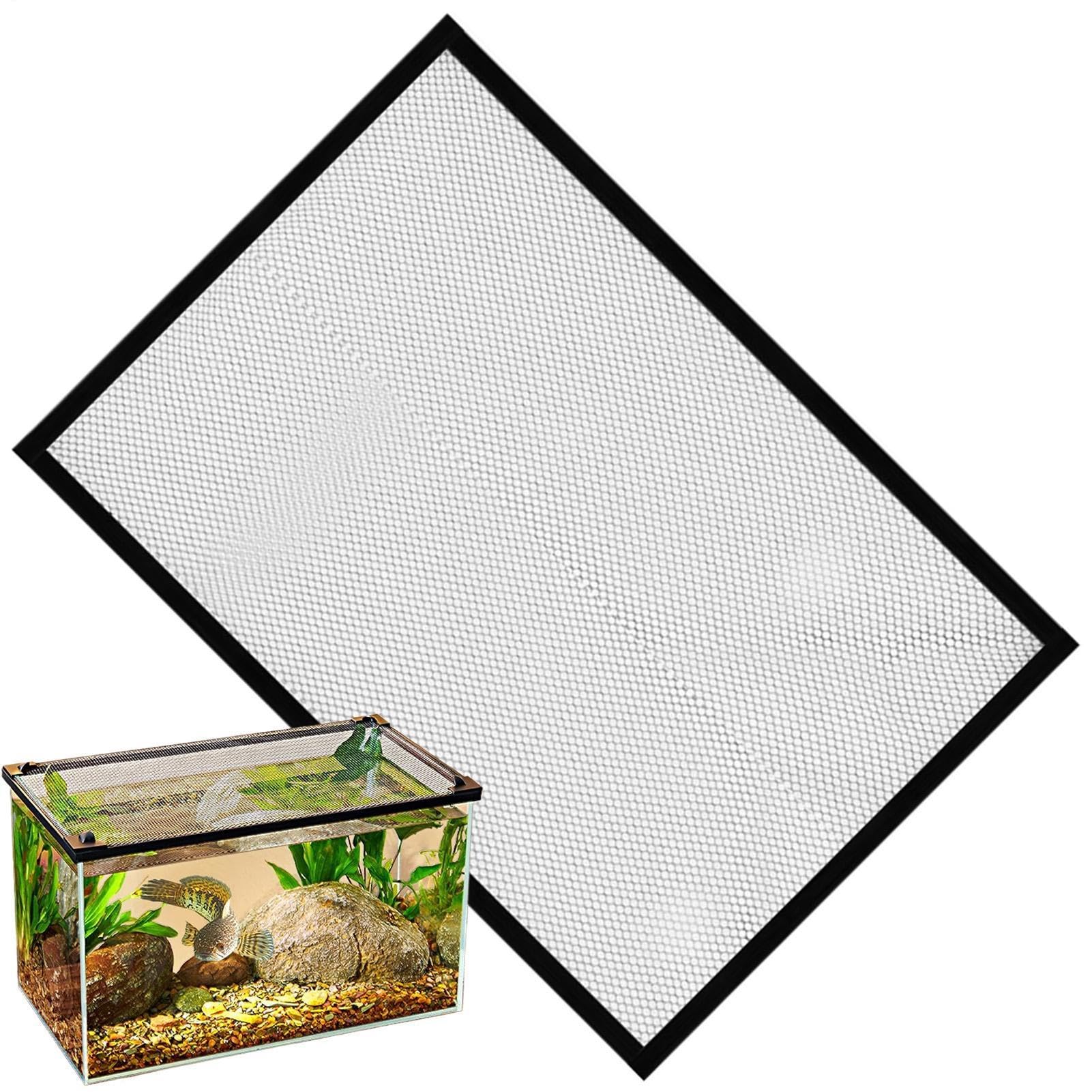 Aquariendeckel,Magnetisches Netz Für Fischtankdeckel | Aquarienessdeckel | Für Büro Lobby Reise Zoohandlung Temporäre Aufstellung Züchter Aquarienliebhaber