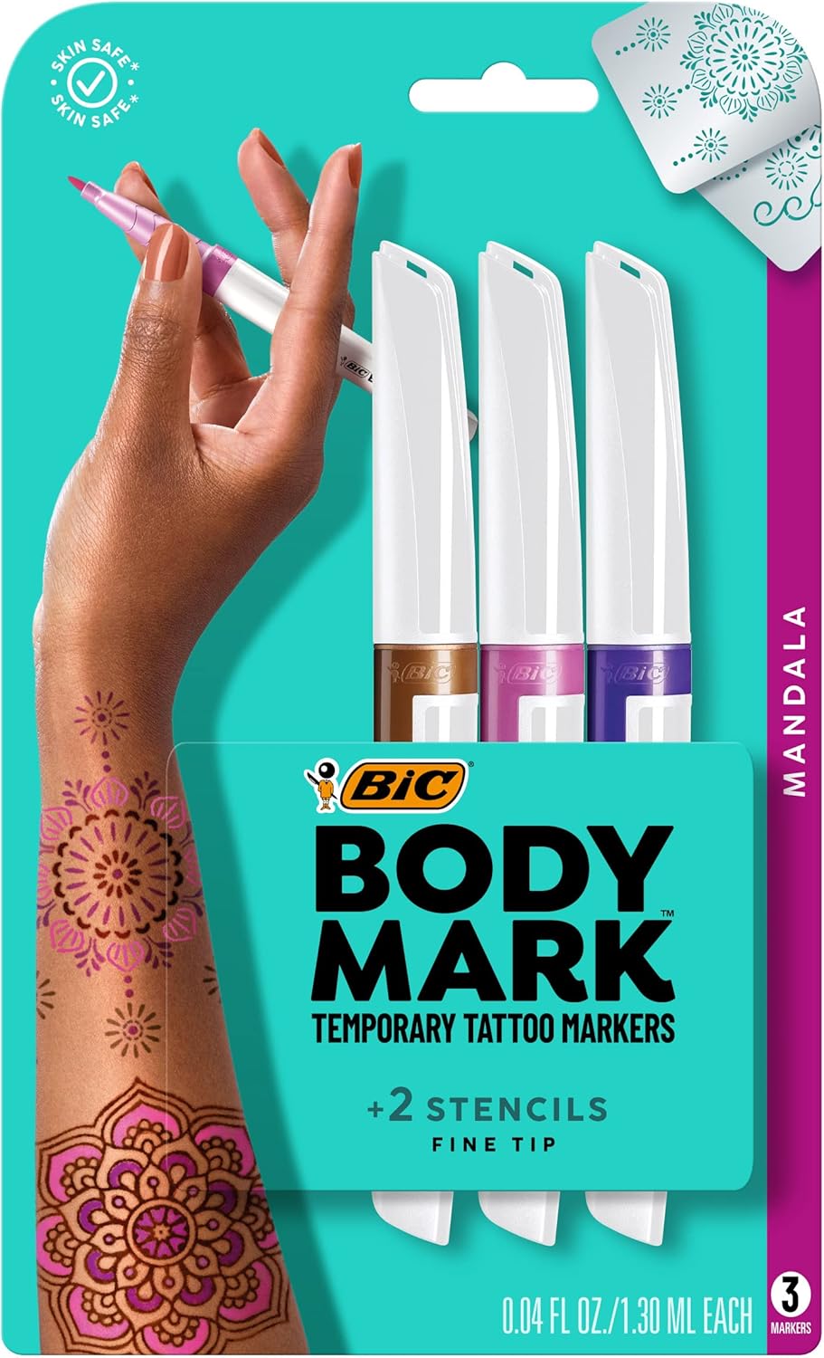 BIC BodyMark Temporary Tattoo Marker Set Skin Kenya Ubuy