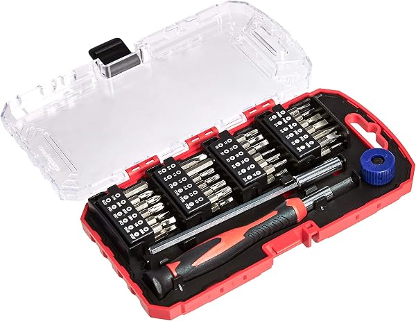 Amazon Basics Set de Destornilladores Precisión 51 Piezas