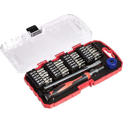 AmazonBasics Precision Screwdriver Bit Set 8 cm