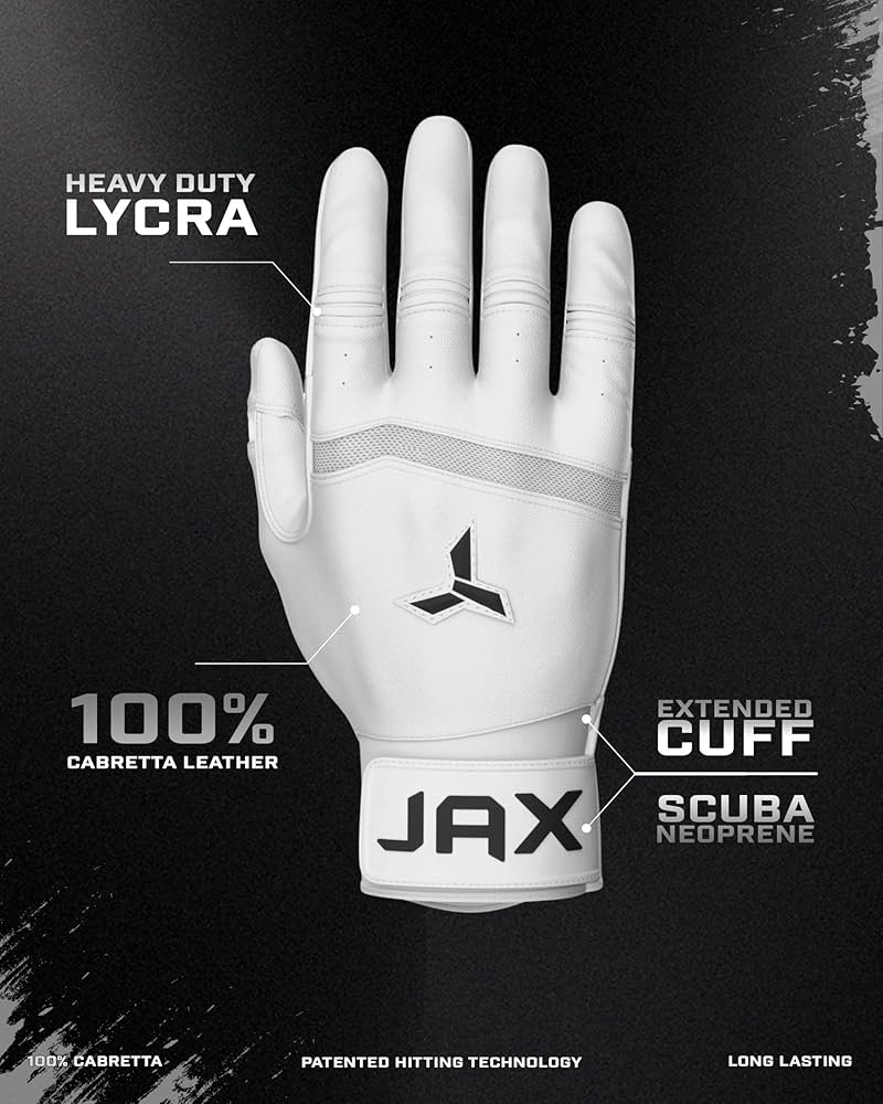 バット Vocal Jacky JAX Batting Gloves Model One - Baseball & Softball Batting