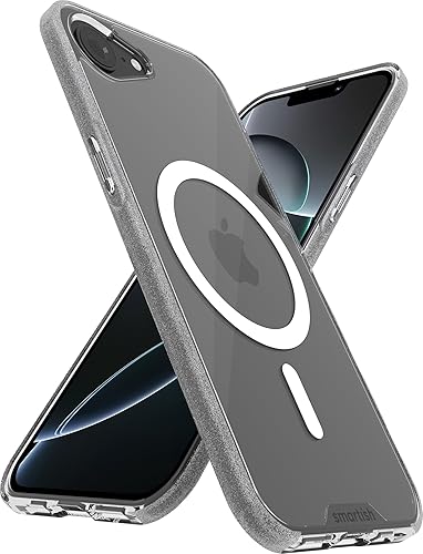 Miniatura 21 de Smartish® - Funda MagSafe para iPhone 16e, Gripmunk, funda delgada magnética [ligera + protectora], funda de agarre fina con forro de microfibra