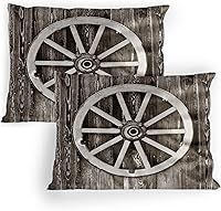 Vista 51 de Bolos decoraciones de fiesta funda de almohada por Ambesonne, bola roja con difusión Skittles vibrantes abstracta vibrante Arte, decorativo impreso