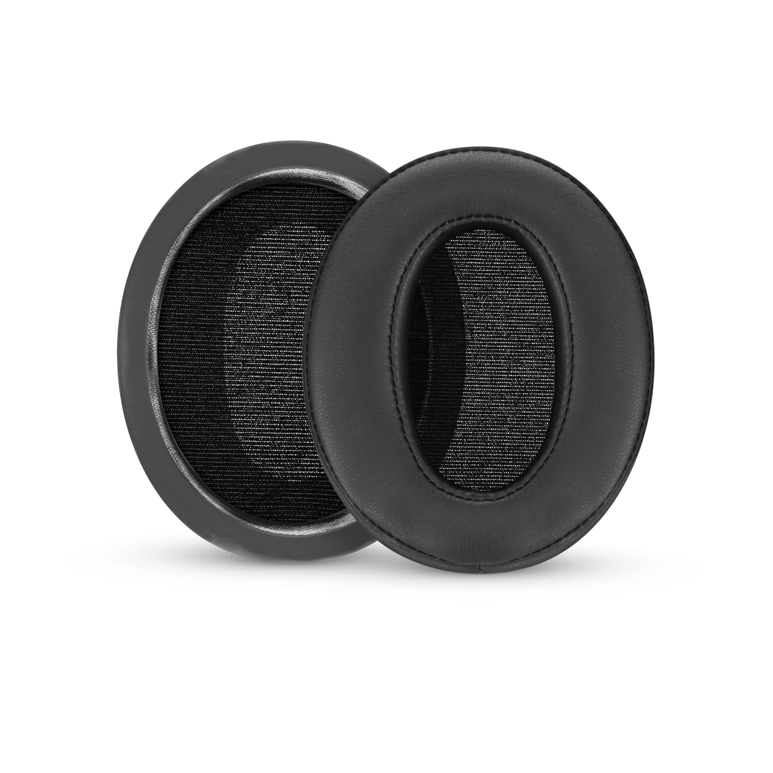 Coussinets de rechange pour casque Sennheiser Momentum 2 – Cuir PU souple et mousse à mémoire de forme pour plus de confort (noir) Brainwavz
