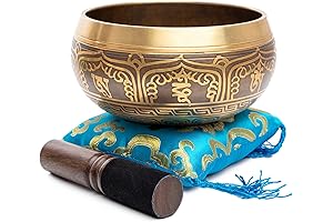 Himalayan Bazaar's Premium Silent Mind Tibetan Singing Bowl Set