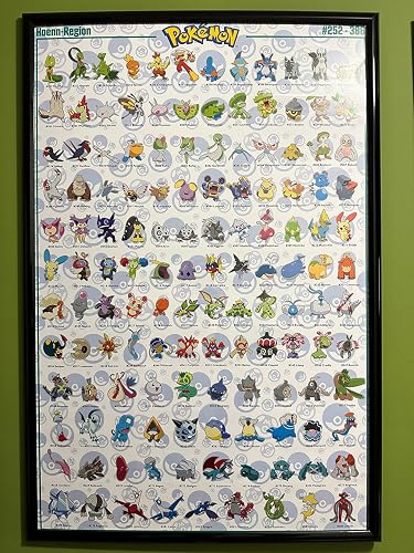 Amazon.co.jp: GB eye ポケモン ポスター Hoenn 英語 ポケモン 91.5 x 