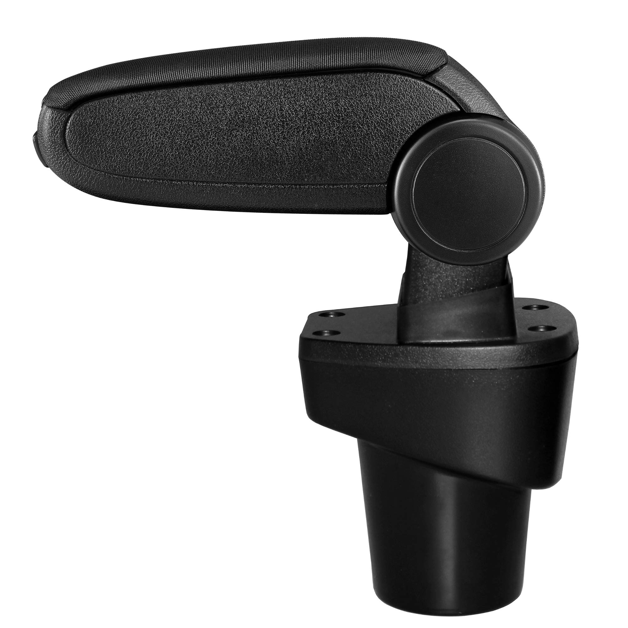 Accoudoir central avec compartiment textile noir compatible avec Citroën C1 II