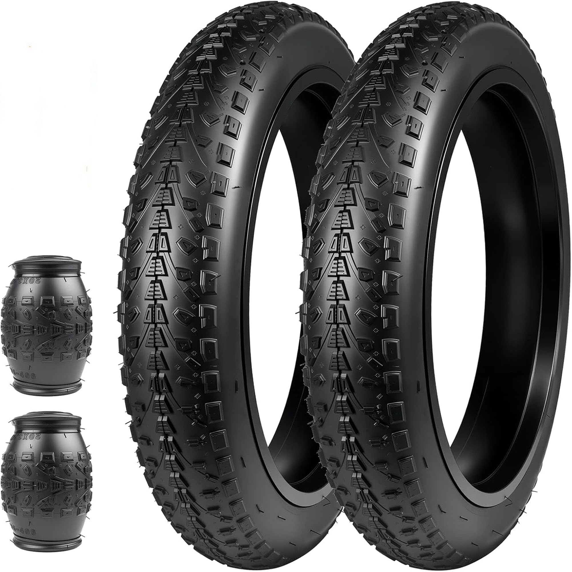 ZUKKA 16/20/24/26 Zoll Heavy Duty E-Bike Reifen 16/20/24/26x3.0 für Folding Bead Tire Elektrofahrrad Reifen Kompatibel Wide Mountain Snow Bicycle