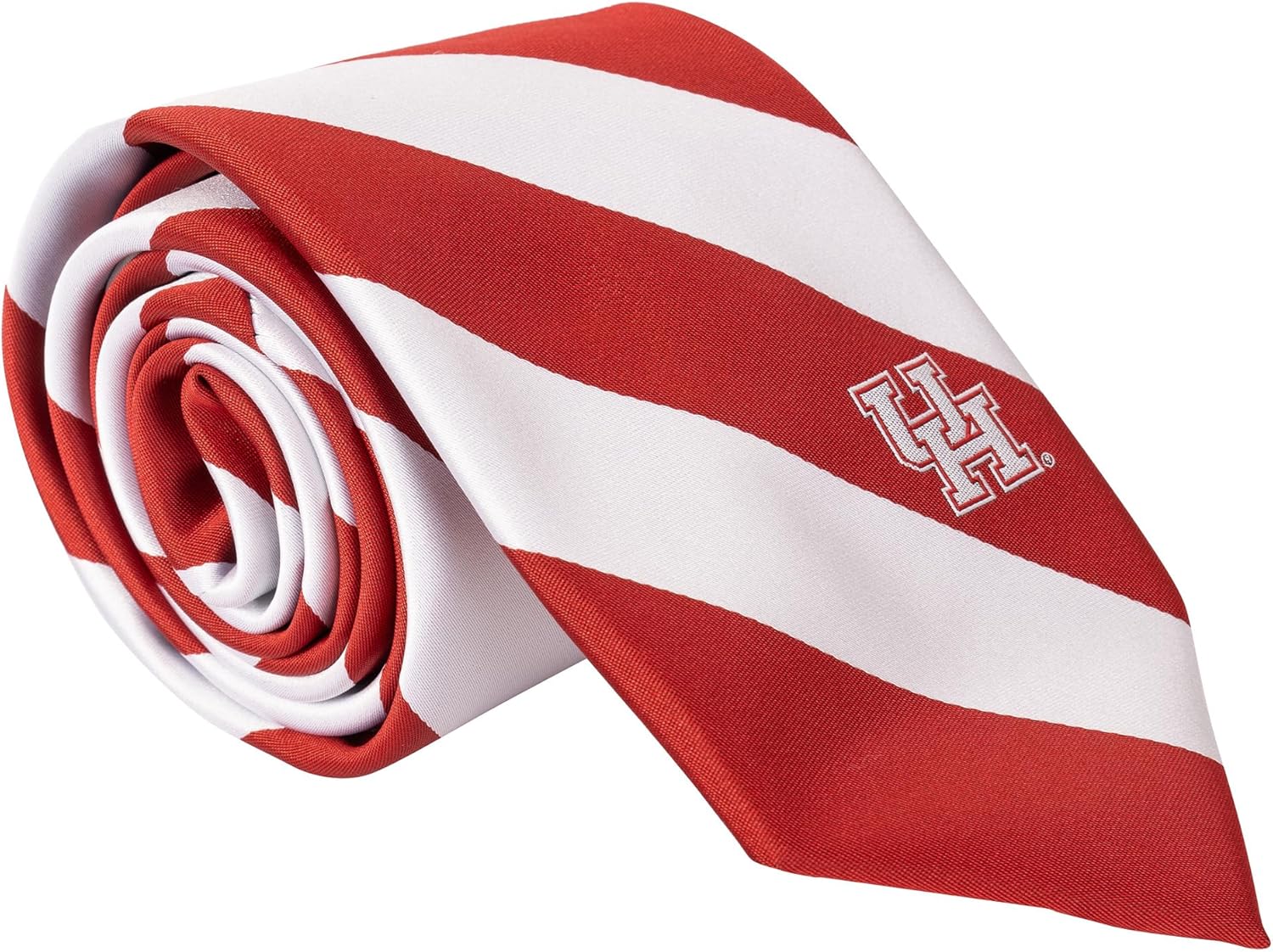 Desert Cactus University of Houston - Southeast Neck Tie UH Cougars 100% Polyester Necktie with Logo, Officially Licensed (Style A)