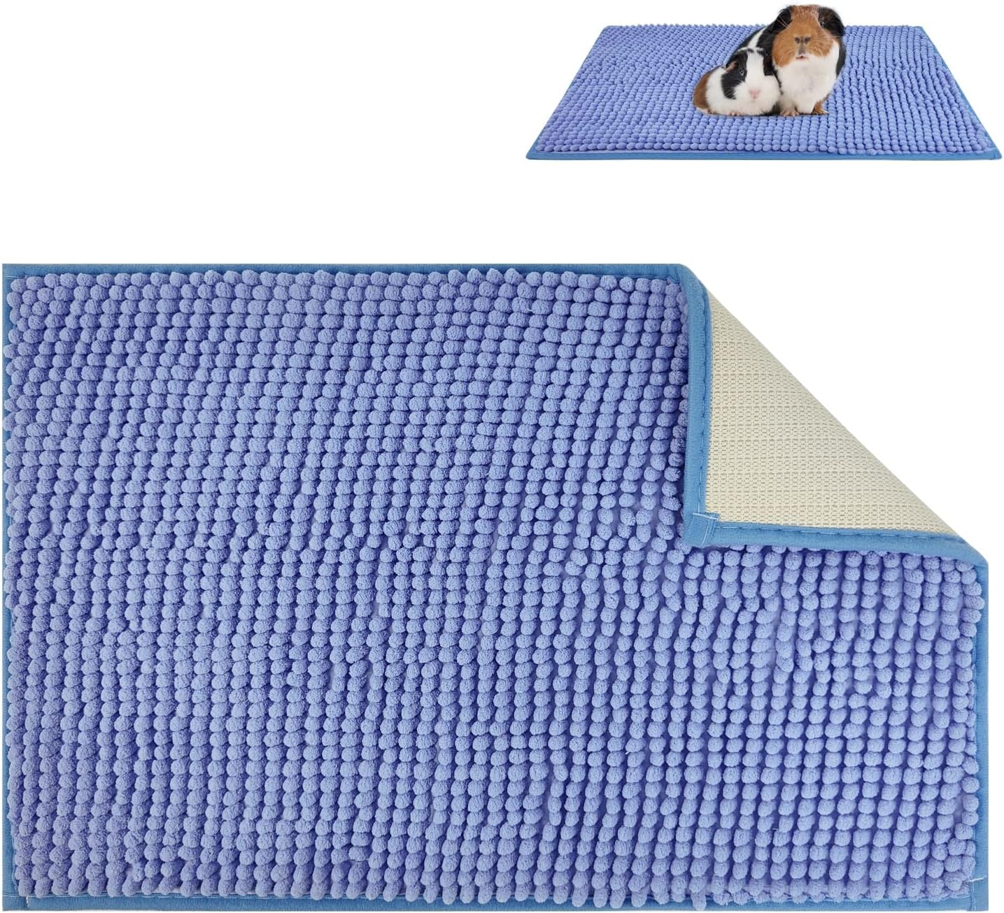 TiereCare Guinea Pig Cage Liner Washable Pee Pads Fleece