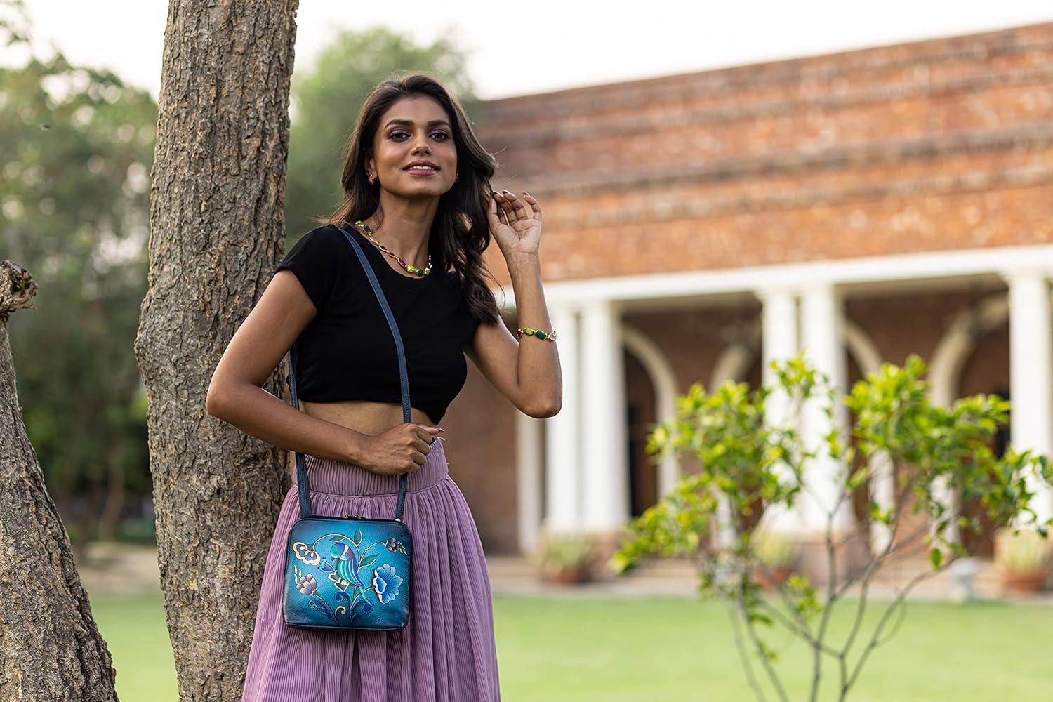 Anna by Anuschka Women's Original Hand-Painted