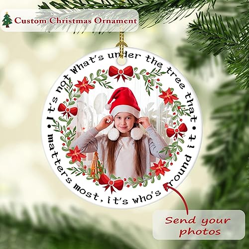 Miniatura 90 de Adornos personalizados para perro para árbol de Navidad 2024, adorno de Navidad personalizado para perros con nombre, regalos de decoración de árbol