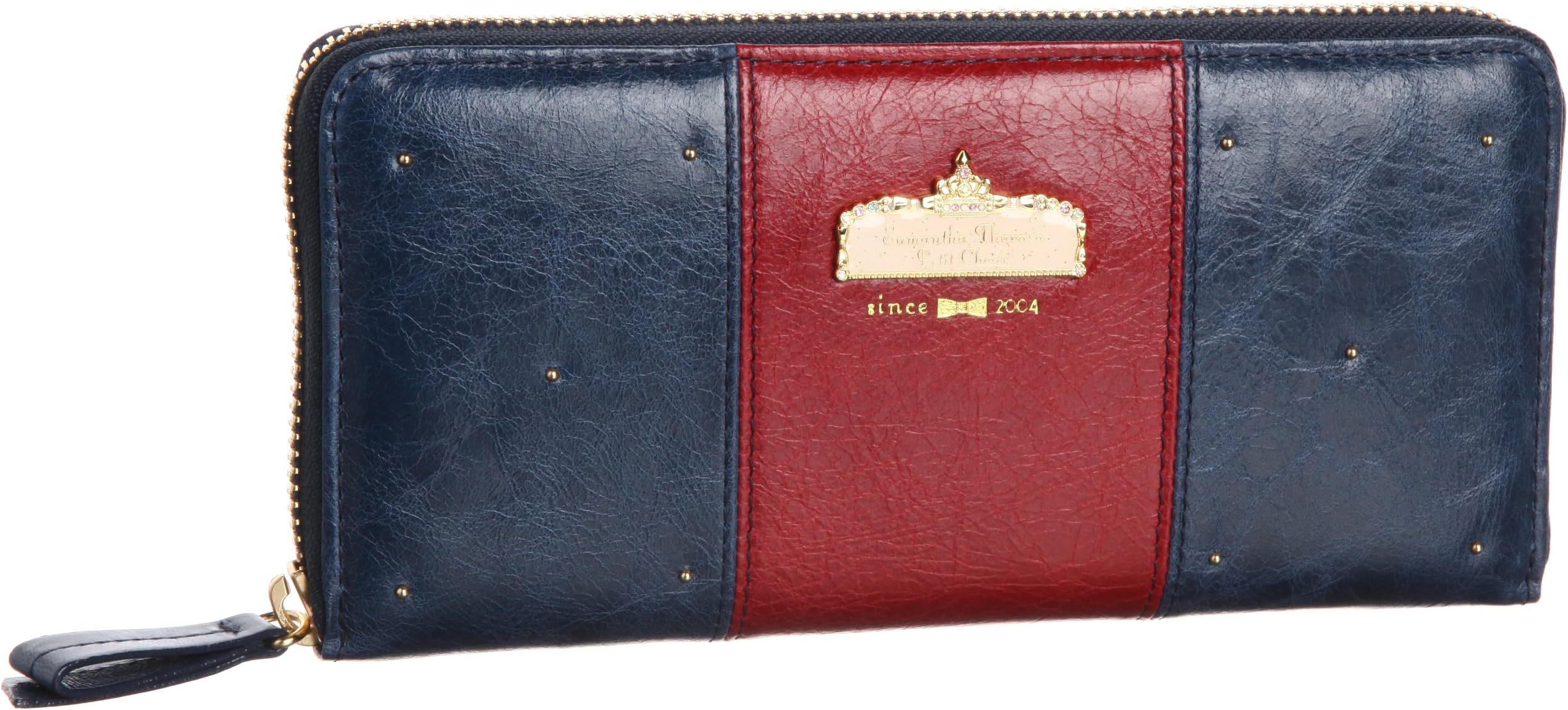 Petit Choice crown motif Round length wallet
