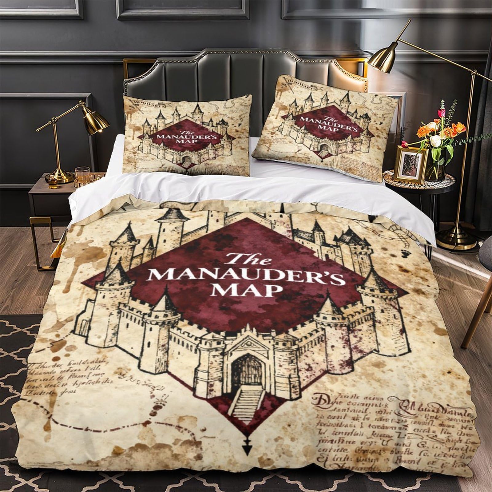 Housse de couette dessin animé 3D résistante fermeture éclair 220x240