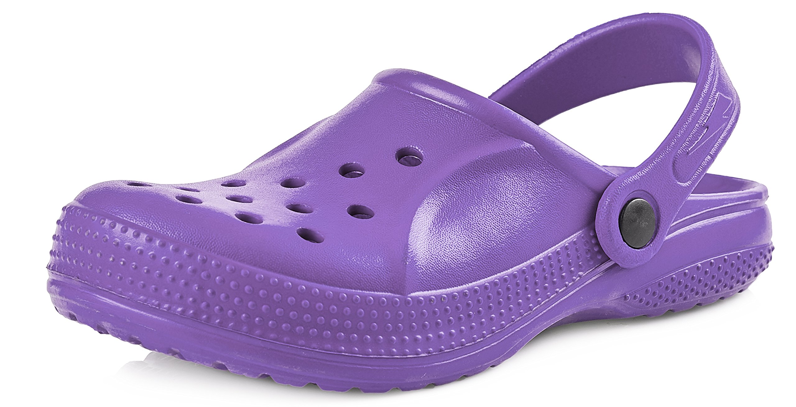 Ladeheid Clogs Kinder Schuhe für Mädchen und Jungen leichte Gartenclogs Gartenschuhe Kinder KL055