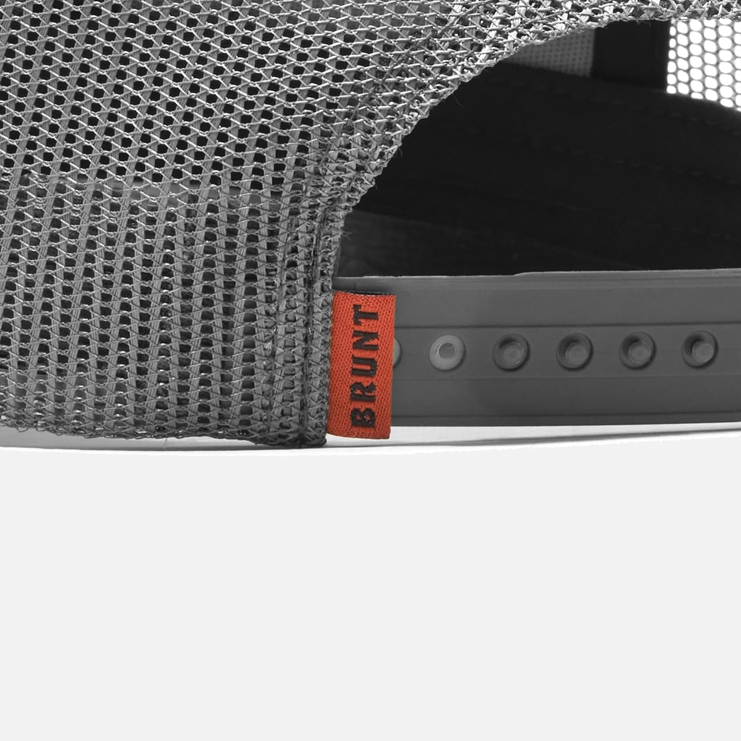 Brunt Flat Brim Snapback - Work Hat with Built-in Pencil Holder - One Size Fits Most - Image 4