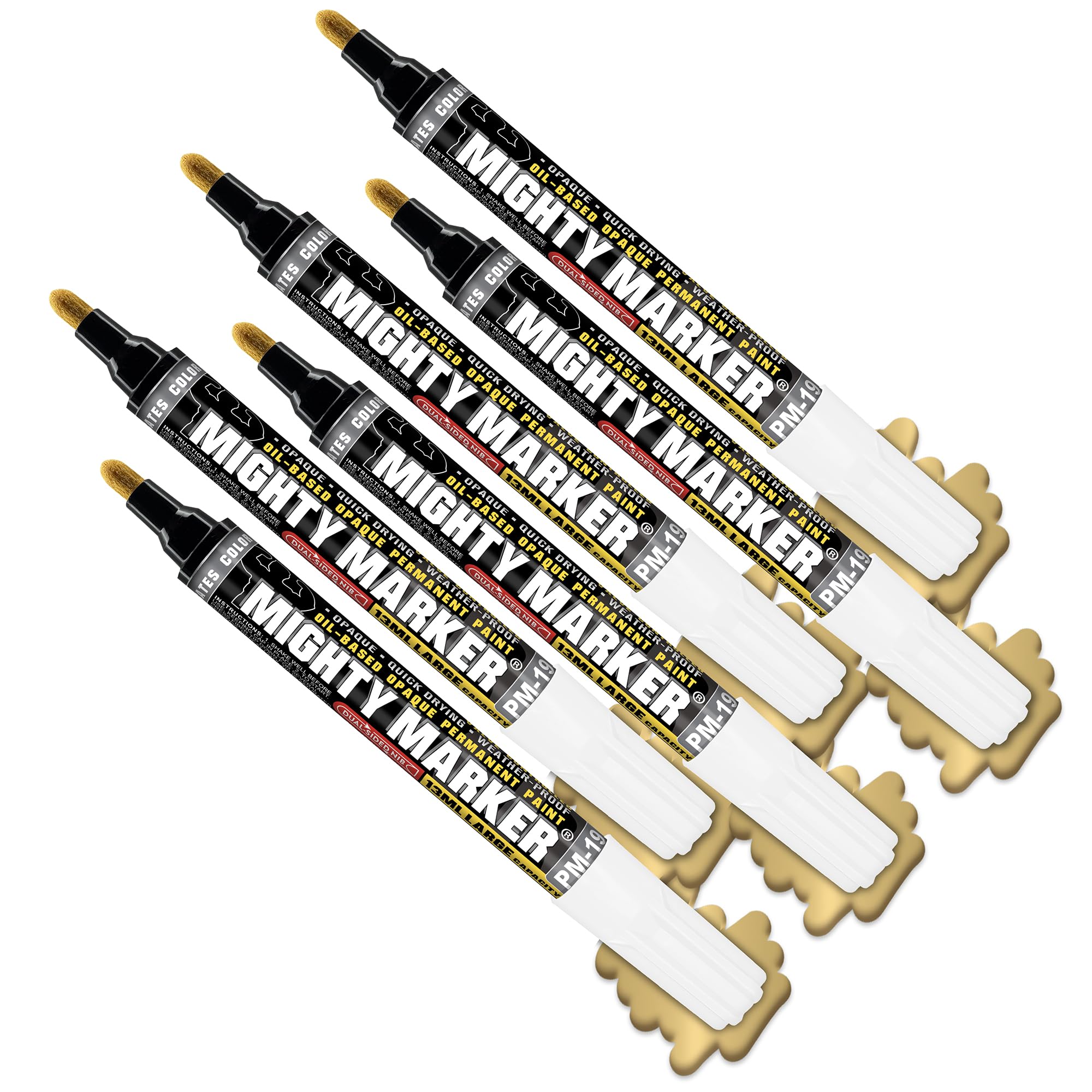 Amazon.com: Mighty Marker PM-19 Industrial Paint Marker, Xylene