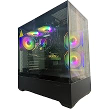 Centaurus Andromeda 2.4 - Intel Core i9-14900K 24-Core, GeForce RTX 5070 12GB, Liquid Cooler, 32GB DDR5 RAM, 2TB NVMe SSD, Windows 11, WiFi. Fast Professional or Gaming Desktop!