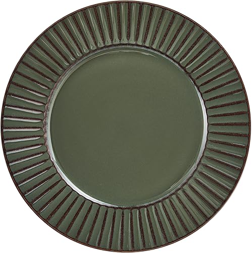 Miniatura 7 de Pfaltzgraff Dannie Gray - Juego de vajilla de 12 piezas, servicio para 4, color gris