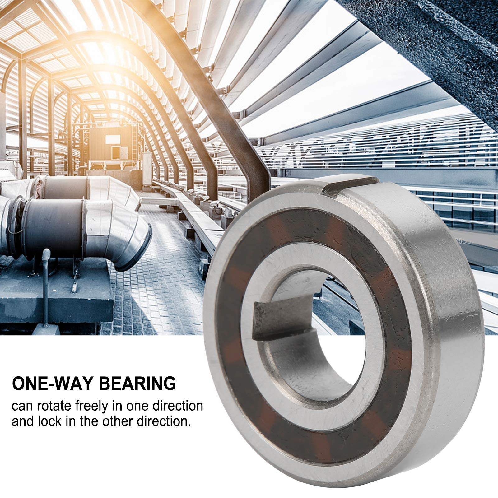 CSK20PP Bearing with Keyway, GCr15 Bearing Steel Made, Ideal for Textile Machinery, Automotive Industry, 20mm Inner Diameter, High Load Capacity