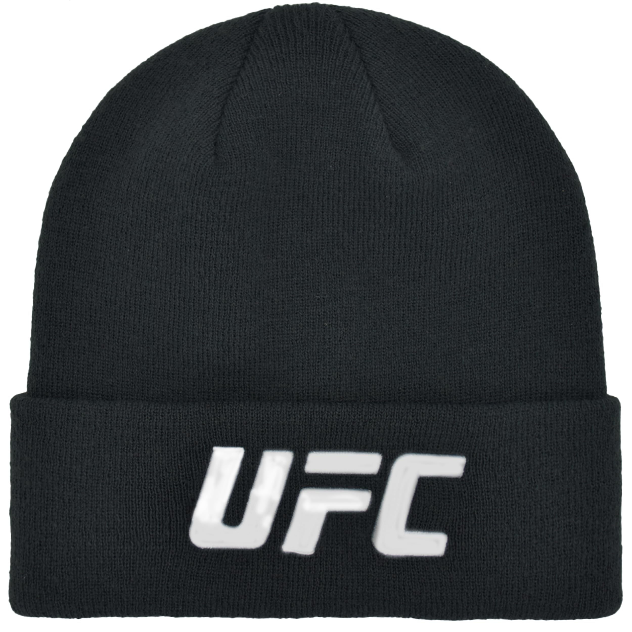 Concept One Gorro UFC, Gorro de Punto de Invierno con Puños con Logotipo - Boina Unisex Adulto