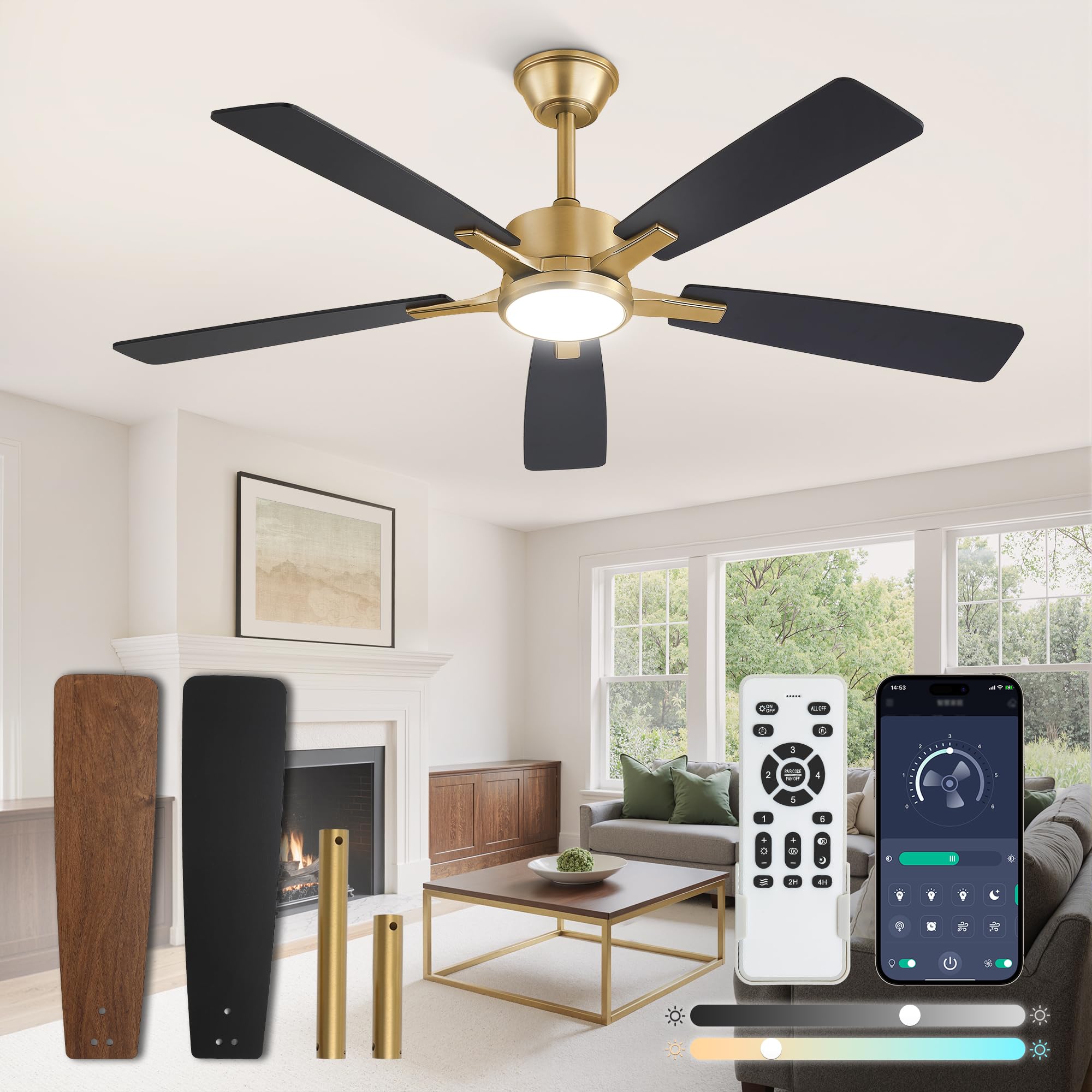 Photo 1 of Fanbulous 52 Inch Ceiling Fan