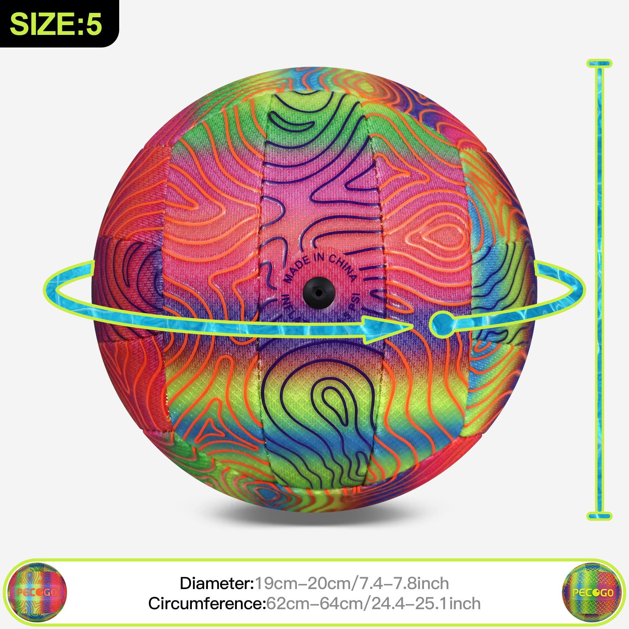 Balón de voleibol impermeable tamaño 5, perfecto para piscina, juegos de interior y exterior, duradero, ligero y fácil de usar para principiantes, adolescentes y adultos (paquete de 2 con bomba