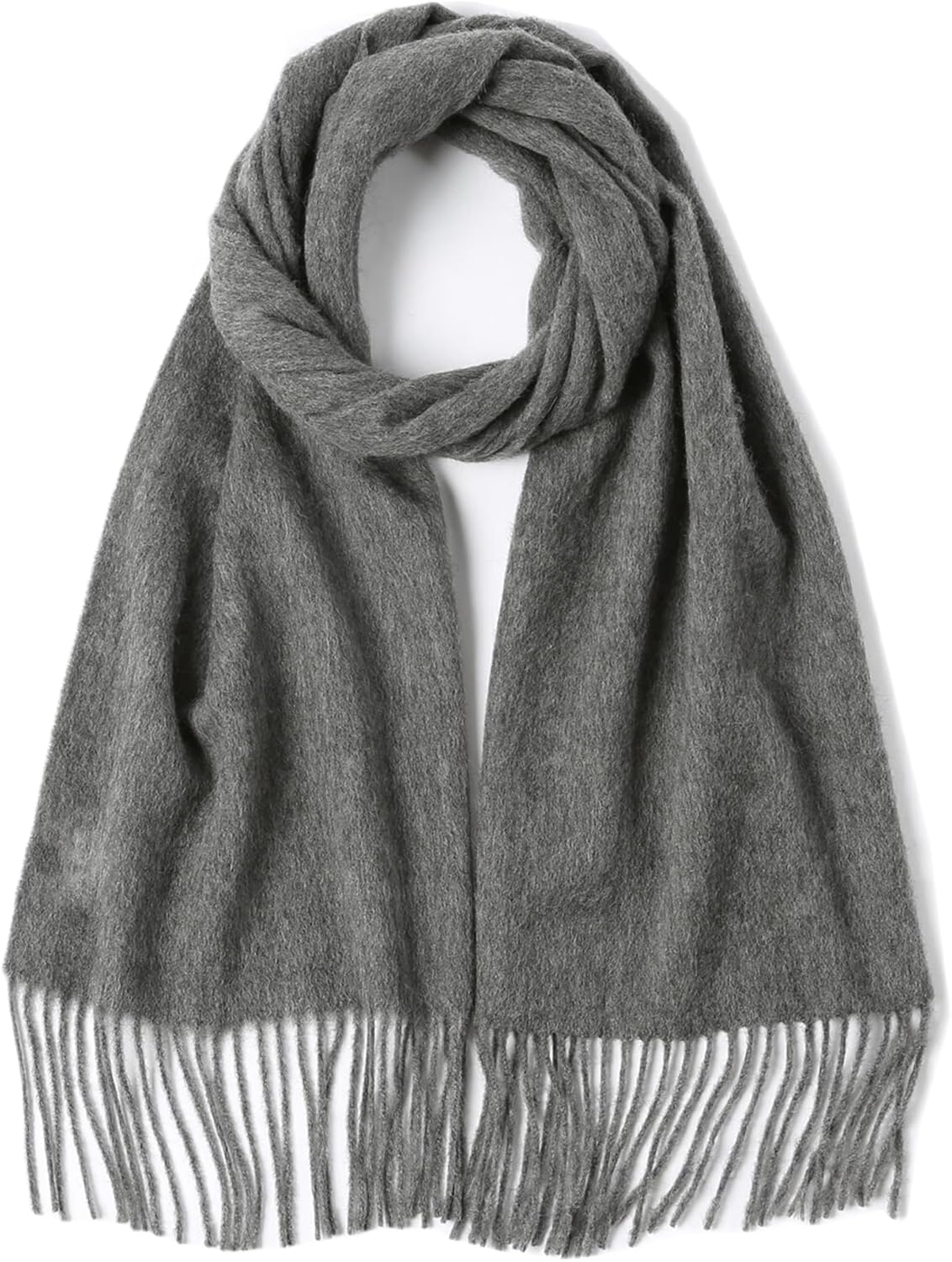 100% Merino Wool Winter Scarf for Women Cashmere Pashmina Soft Luxury Warm Shawl Wraps Stole Valentine's Gift - Image 6