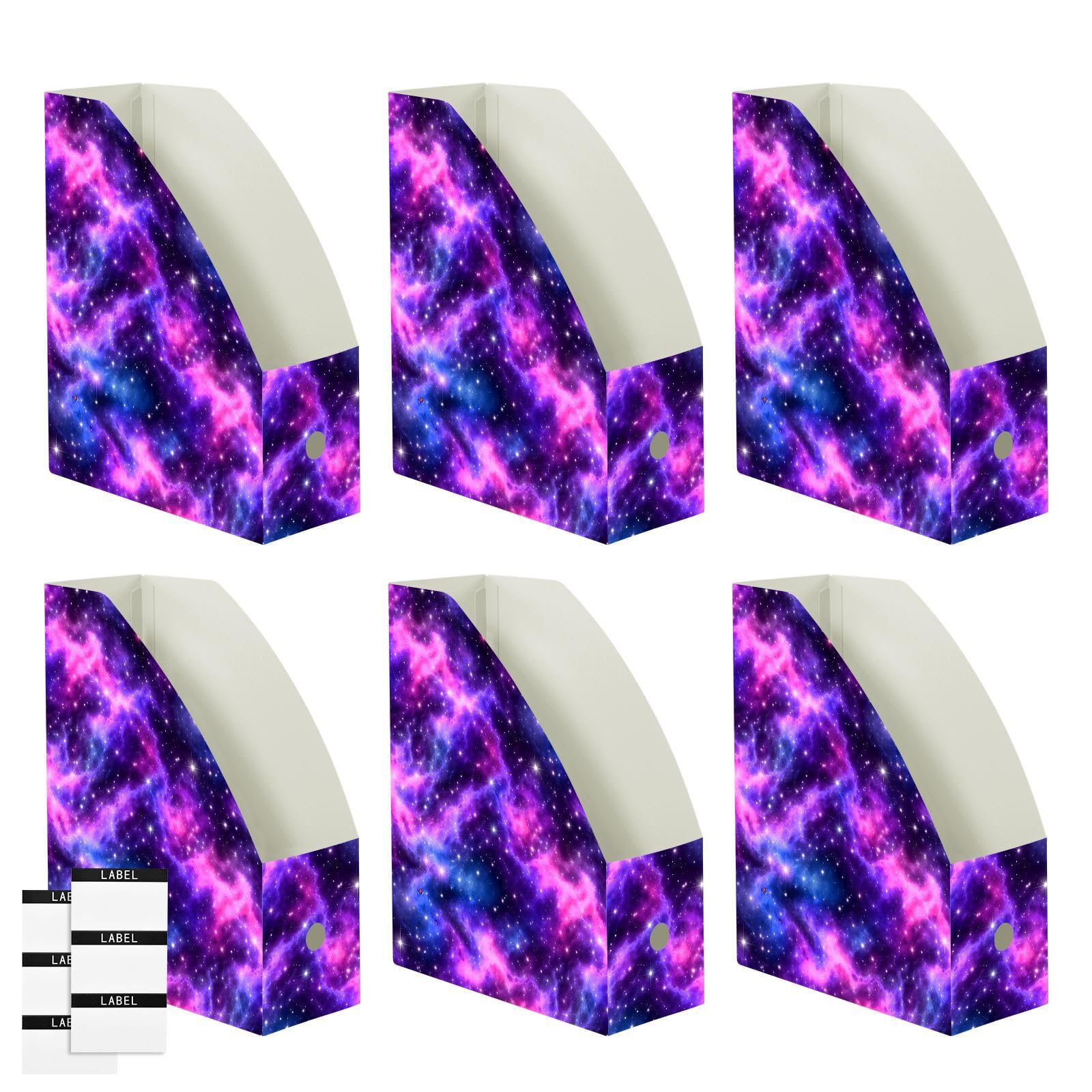 Porte-revues coloré nuage violet sans outil