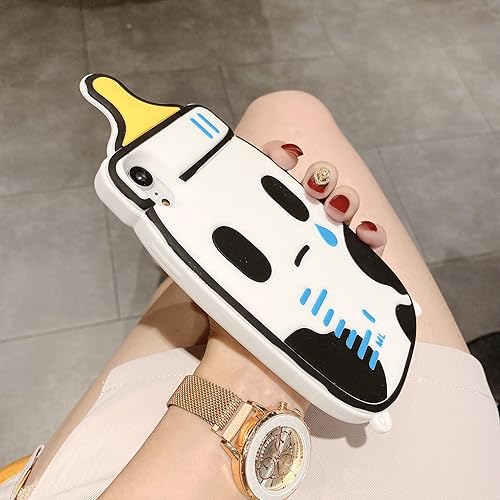 Miniatura 6 de Funda de biberón 3D para iPhone 11 de 6.1 pulgadas, iPhone 11, linda funda de dibujos animados 3D Kawaii encantadora con forma de biberón para