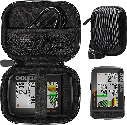 CaseSack Funda para computadora de bicicleta Wahoo ELEMNT ROAM GPS, ROAM V2 GPS