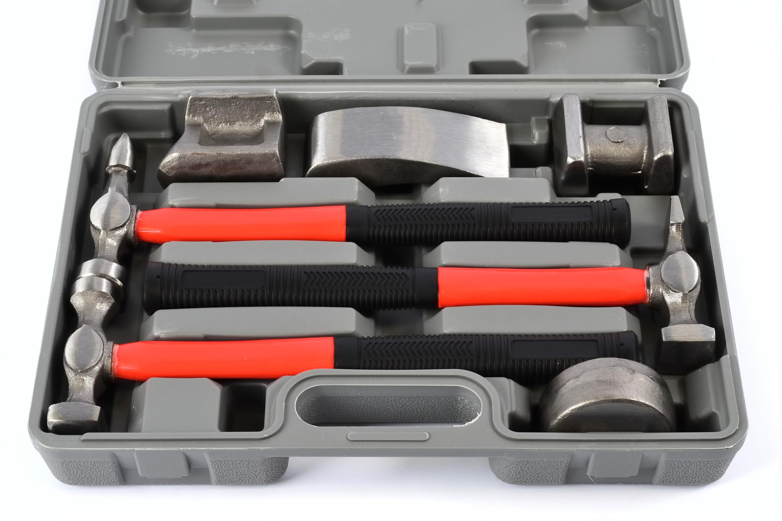 Hilka Tools 12750007 Pro Craft Panel Beating Kit, Plata, Juego de 7 piezas