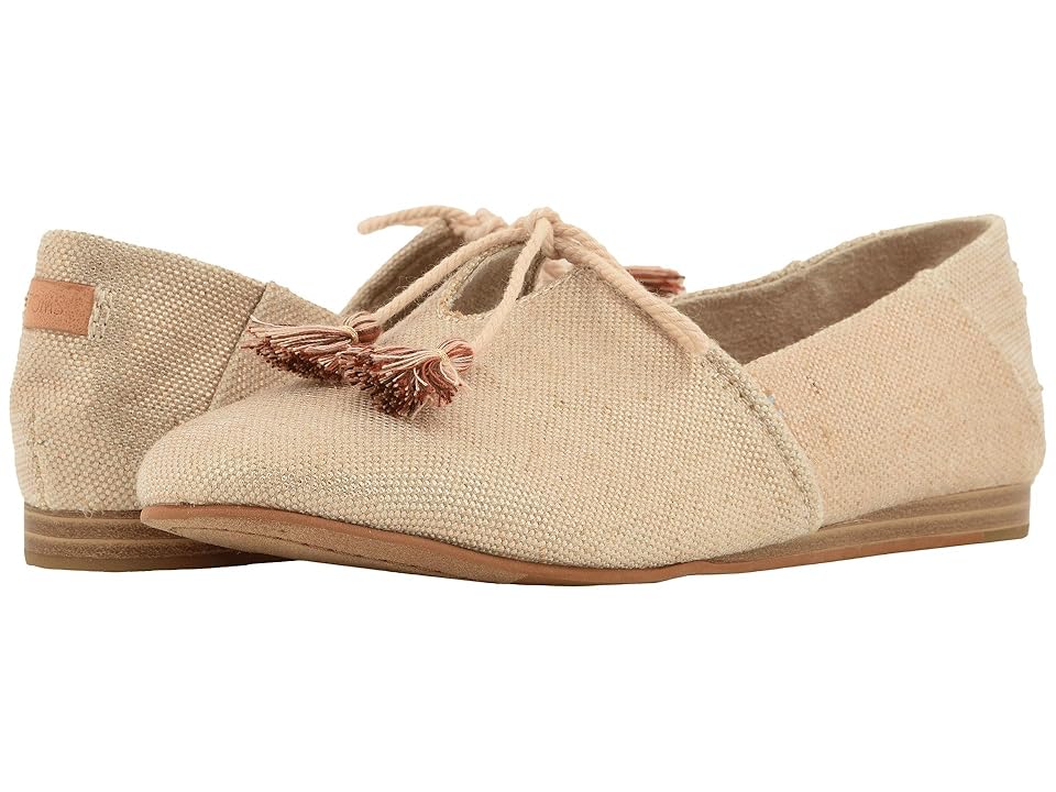 

TOMS Kelli (Rose Gold Metallic Woven (Vegan)) Women's Slip on Shoes