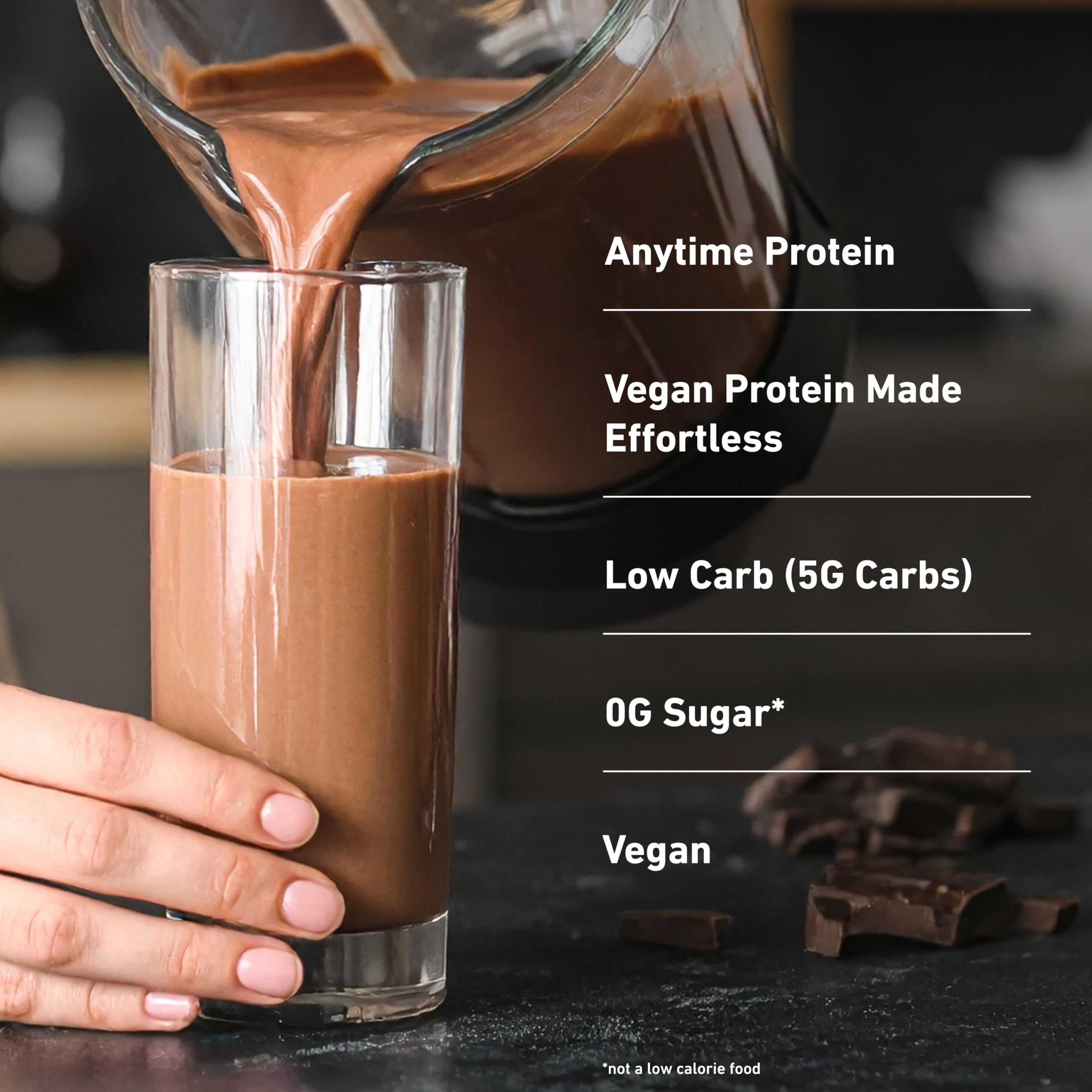 Isopure Plant-Based Protein Powder, Lactose Free, Gluten Free, With Iron, Chocolate, 20g Plant Protein Per Serving, 1.37 Lbs, 20 Servings