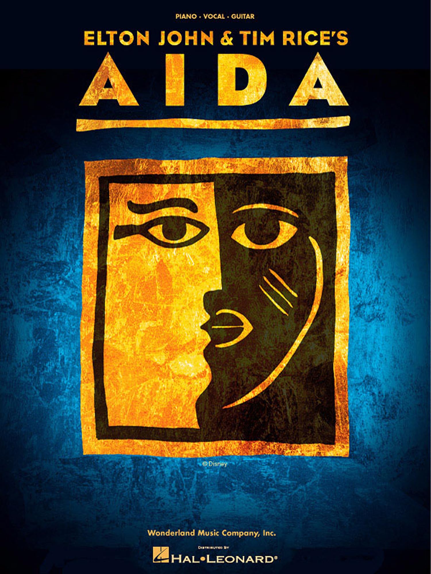 Aida (Pvg) recueil partitions de musique chant piano guitare