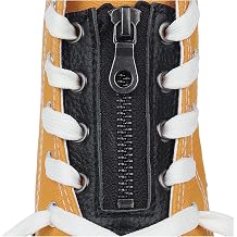 No Tie Shoe Laces For Adults Tieless Shoelaces With Zipper For Kids Black