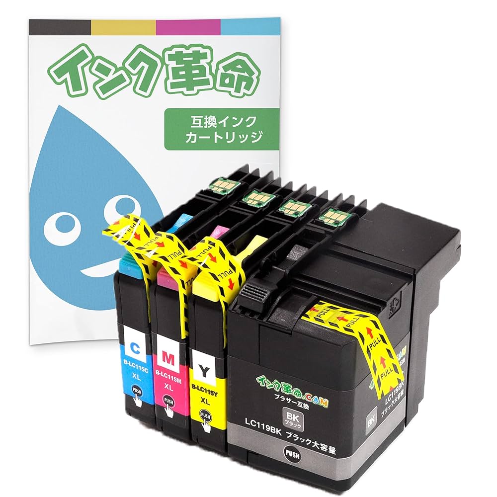 brother純正 LC119/115-4PKインクカートリッジ 4色＋おまけ1 ブラザー（brother） 純正インク LC119/115-4PK 4色パック（大