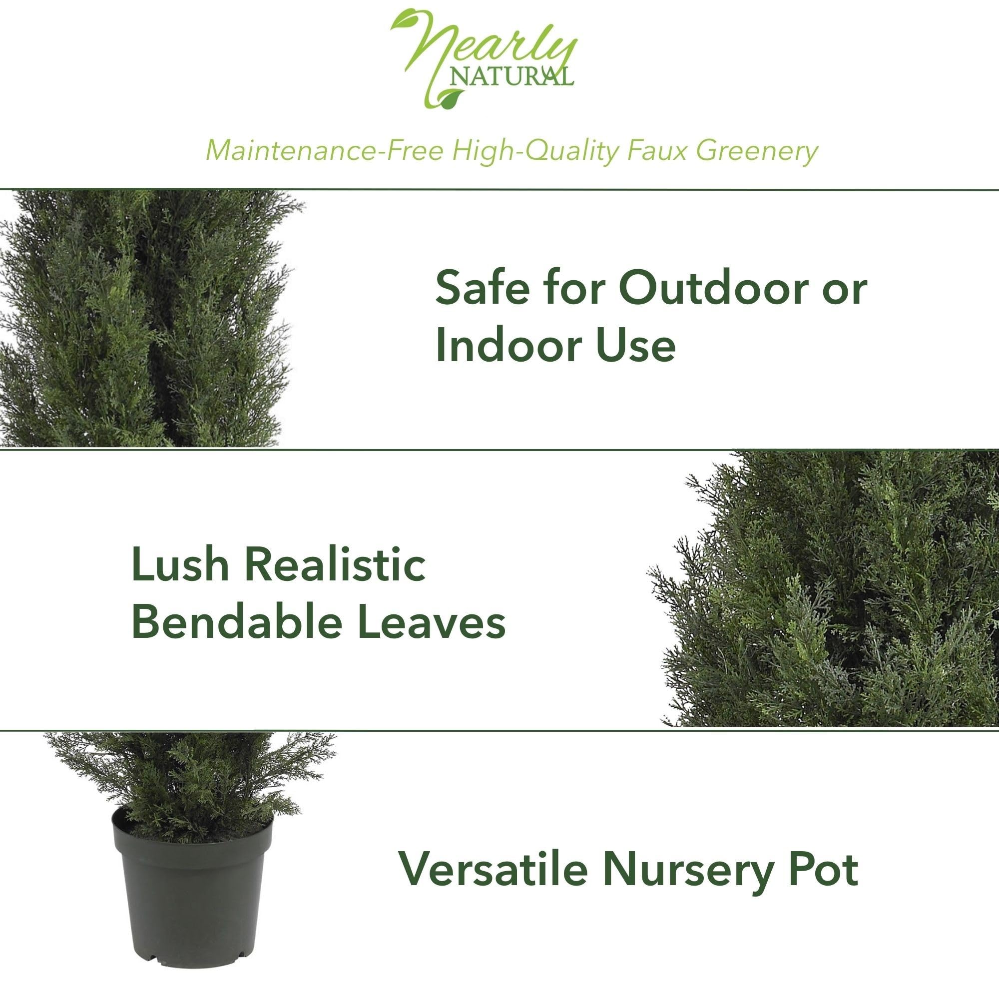 Amazon.com: Nearly Natural 5291 5ft. Mini Cedar Pine Tree (Indoor